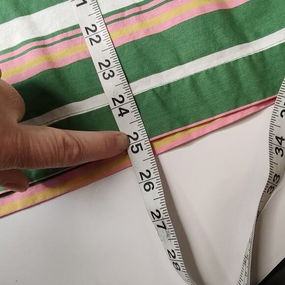 Boden Multicolor Striped Knee Length Pencil Skirt in Green/Multi Size 6 Long - Picture 8 of 10